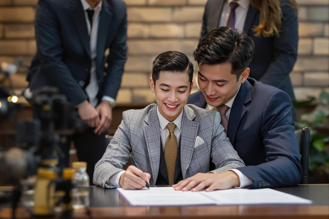 亚洲黄色电影签约新生代演员陈晓宇，将出演年度大剧《山海经》